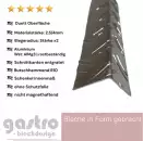 Aluminium Kanten und Treppenschutz Riffelblech Duett 2,5/4,0mm stark